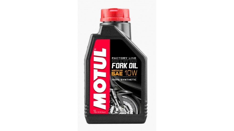 HUILE MOTUL POUR FOURCHE AVANT FACTORY LINE MEDIUM 10W        1 LITRE      